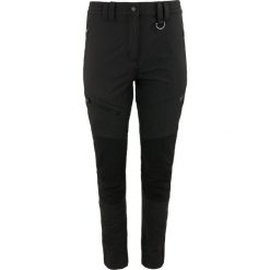 Damskie spodnie softshell Mckees Kristen w kolorze czarnym. Czarne spodnie sportowe damskie MCKEEVER, s, bez wzorów, z softshellu, trekkingowe. Za 413.99 zł.