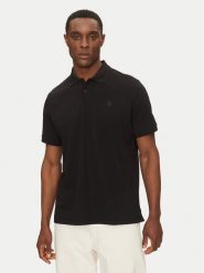 The North Face Polo Essential NF0A8C1P Czarny Regular Fit. Czarne koszulki polo męskie The North Face, l, bez wzorów, z bawełny, bez ramiączek. Za 199.99 zł.