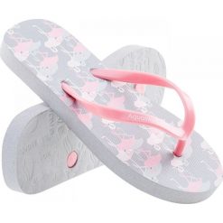Japonki dziewczęce Flammy Jr Grey Flaming Print/Candy Pink r. 33. Sandały dziewczęce marki AQUAWAVE. Za 14.99 zł.