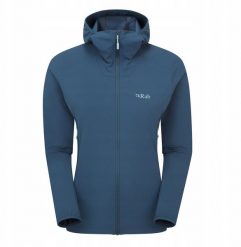 Kurtka borealis hoody women-tempest blue-12 (m) RAB. Niebieskie kurtki damskie Mac in Sac, m, bez wzorów, bez kaptura. Za 443.29 zł.