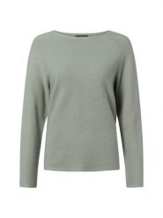 Franco Callegari Sweter z dzianiny Kobiety Bawełna zielony, XXXL. Zielone swetry damskie Franco Callegari, uniwersalny, bez wzorów, z bawełny, eleganckie, bez kołnierzyka, bez ramiączek, bez kaptura. Za 179.95 zł.