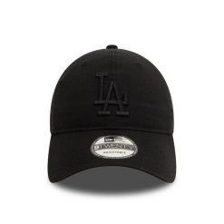Wyblakła czapka z daszkiem New Era Los Angeles Dodgers 9TWENTY. Czarne czapki i kapelusze męskie New Era, bez wzorów, sportowe. Za 186.50 zł.