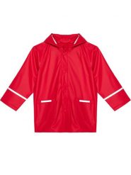 Playshoes Kurtka przeciwdeszczowa 408638 M Czerwony Regular Fit. Czerwone kurtki i płaszcze dla dziewczynek Playshoes, bez wzorów, z syntetyku, bez kaptura. Za 69.99 zł.