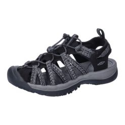 Buty do chodzenia damskie Keen Whisper. Czarne trekkingi damskie Keen, na lato, outdoorowe. Za 496.55 zł.