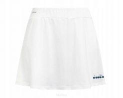 Spódniczka tenisowa Diadora Skirt Icon. Białe spódnice damskie Diadora, l, bez wzorów, z dżerseju, dopasowane. Za 168.99 zł.