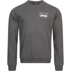 Męska bawełniana bluza Jeep® - Komfort i styl. Bluzy męskie Jeep, m, bez wzorów, z bawełny, bez kaptura. Za 207.99 zł.