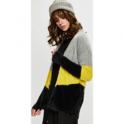 Tally Weijl - Kardigan. Szare kardigany damskie TALLY WEIJL, z dzianiny. Za 129.90 zł.