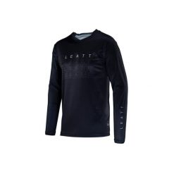 Longsleeve rowerowy męski Leatt MTB Gravity 3.0 2024. Czarne bluzy męskie LEATT, m, bez wzorów, bez kaptura. Za 189.99 zł.
