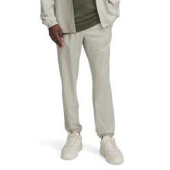 Spodnie treningowe Under Armour Herren Vibe Woven Jogger 1386557. Szare spodnie sportowe męskie Under Armour, s, bez wzorów, z elastanu, na fitness i siłownię. Za 334.05 zł.