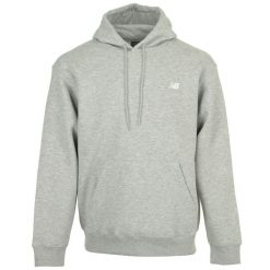 Bluza sportowa męska New Balance MT41511AG. Szare bluzy męskie New Balance, m, bez wzorów, z materiału, z kapturem, trekkingowe. Za 376.00 zł.