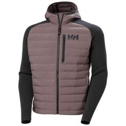 Kurtka z kapturem Helly Hansen Arctic Ocean Hybrid. Szare kurtki męskie Helly Hansen, xl, bez wzorów, z materiału, z kapturem. Za 698.50 zł.