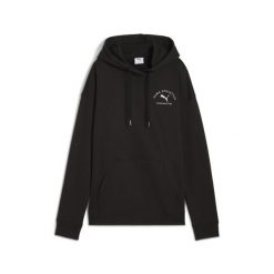 Damska bluza z kapturem PUMA Class o luźnym kroju PUMA Black. Czarne bluzy sportowe damskie Puma, bez wzorów, z kapturem, do biegania. Za 269.00 zł.