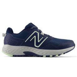 Buty męskie New Balance MT410CN8 – granatowe. Niebieskie buty sportowe męskie New Balance, z materiału, bez zapięcia, do biegania. Za 369.99 zł.