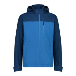 Kurtka wodoodporna z kapturem CMP. Niebieskie kurtki męskie CMP, m, bez wzorów, sportowe, z kapturem. Za 329.99 zł.