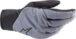 Alpinestars Rękawiczki męskie ALPINESTARS DENALI 2 GLOVE, grisaille black coral fluo Rozmiar: L. Czarne rękawiczki męskie Alpinestars, bez wzorów. Za 238.73 zł.