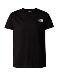 The North Face Casual T‑shirt chłopięcy - rozmiar 140, krótki rękaw. Czarne t-shirty dla chłopców The North Face, bez wzorów, z bawełny, bez ramiączek. Za 286.99 zł.