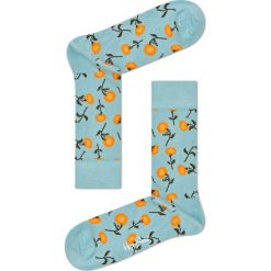 Happy Socks - Skarpetki Sunflower. Szare skarpety damskie Happy Socks, z bawełny. W wyprzedaży za 29.90 zł.