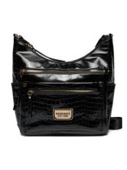 Monnari Torebka BAG5920 Czarny. Czarne listonoszki damskie Monnari, bez wzorów, ze skóry, bez dodatków. Za 199.99 zł.
