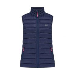 Damska kurtka bez rękawów Mac In A Sac Synergy. Niebieskie kurtki damskie Mac In A Sac, xs, bez wzorów, z puchu, bez kaptura. Za 280.00 zł.