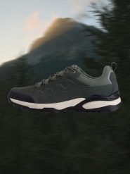4F Niskie buty trekkingowe męskie - khaki 46. Brązowe trekkingi męskie 4f, przed kostkę. Za 349.99 zł.