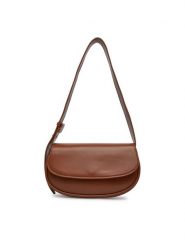 DeeZee Torebka S23519 Brązowy. Brązowe torebki do ręki damskie DeeZee, bez wzorów, z materiału, bez dodatków. Za 119.99 zł.