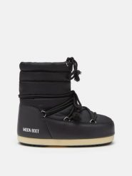 Śniegowce damskie Moon Boot EVX LIGHT NYLON. Czarne śniegowce i trapery damskie Moon Boot, z nylonu. Za 628.99 zł.