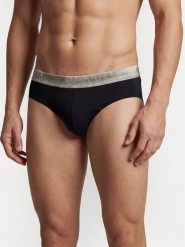Emporio Armani Underwear Komplet slipów EM000258 AF18886 MC061 Czarny. Czarne slipki męskie Emporio Armani Underwear, m, bez wzorów, z bawełny. Za 259.99 zł.
