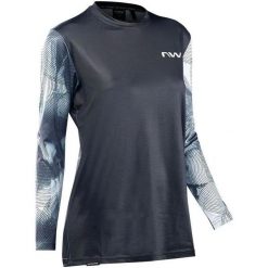 Damski jersey z długim rękawem Northwave Xtrail. Czarne obuwie sportowe damskie Northwave, bez wzorów, z jersey, rowerowe. Za 149.99 zł.