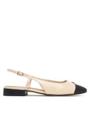 Aldo Baleriny Maree 14405274 Kremowy. Białe baleriny damskie Aldo, bez wzorów, ze skóry, bez obcasa. Za 369.99 zł.