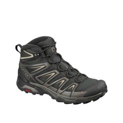 Buty trekkingowe Salomon X Ultra Mid 3 Aero Męskie Czarne. Czarne trekkingi męskie Salomon, na zimę, przed kolano, trekkingowe. Za 449.00 zł.