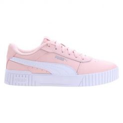 Buty młodzieżowe Puma Carina 2.0 Jr 386185 07. Biała obuwie sportowe damskie Puma, bez wzorów, z materiału, trekkingowe. Za 324.00 zł.