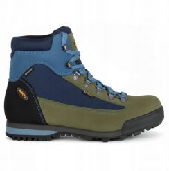 Buty trekkingowe męskie Aku U'S SLOPE ORIGINAL GTX, blue/ green, 44.5. Niebieskie trekkingi męskie Aku. Za 687.87 zł.