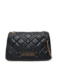 LOVE MOSCHINO Torebka JC4153PP0MLA0000 Czarny. Czarne torebki do ręki damskie Love Moschino, bez wzorów, ze skóry, bez dodatków. Za 649.99 zł.