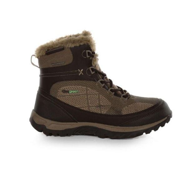 Buty trekkingowe damskie Regatta Hawthorn Evo. Brązowe obuwie sportowe damskie Regatta, na zimę, trekkingowe. Za 275.49 zł.
