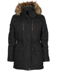 Kurtka puchowa damska Pinewood Finnveden Winter Parka. Czarne kurtki damskie Pinewood, na jesień, s, bez wzorów, z bawełny, sportowe, z kapturem. Za 779.99 zł.