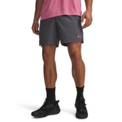 Under Armour Męskie Szorty Vanish Woven 2.0 6009865. Czerwone krótkie spodenki sportowe męskie Under Armour, m, bez wzorów, z materiału, na fitness i siłownię. Za 203.50 zł.