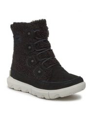 Sorel Śniegowce Explorer Next™ Joan Cozy NL5030-010 Czarny. Czarne kozaki damskie Sorel, z materiału. Za 669.99 zł.