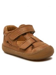 Froddo Sandały Ollie Sandal G2150186-2 M Brązowy. Brązowe sandały chłopięce Froddo, ze skóry, bez zapięcia. Za 209.99 zł.