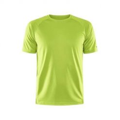 Koszulka treningowa męska Craft Core Unify. Zielone koszulki sportowe męskie Craft, m, bez wzorów, bez kołnierzyka, bez ramiączek. Za 236.00 zł.