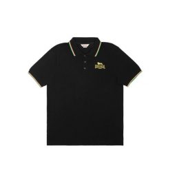 Polo Lonsdale Sounds Four. Czarne koszulki polo męskie Lonsdale, m, bez wzorów, bez ramiączek. Za 264.50 zł.