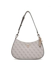 Guess Torebka Noelle II HWBG96 72180 Beżowy. Brązowe torebki do ręki damskie Guess, z aplikacjami, ze skóry, bez dodatków. Za 419.99 zł.