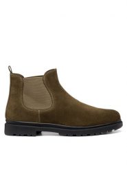 Geox Sztyblety U Andalo U16DDA 00022 C3009 Zielony ciemny. Zielone botki męskie Geox, bez wzorów, ze skóry, bez zapięcia. Za 499.99 zł.
