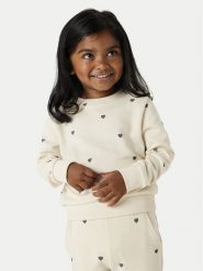 NAME IT Bluza 13238718 Beżowy Regular Fit. Brązowe bluzy dla dziewczynek Name it, bez wzorów, z bawełny, bez ramiączek, bez kaptura. Za 69.99 zł.