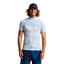 Koszulka Slam Foil Rashguard Ss Dorosłych. Szare koszulki sportowe męskie SLAM, m, bez wzorów, z elastanu, bez kołnierzyka, bez ramiączek. Za 353.95 zł.