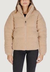 Kurtka Kobieta COLUMBIA Puffect™ Sherpa. Brązowe kurtki damskie Columbia, na zimę, m, bez wzorów, z materiału, bez kaptura. Za 830.10 zł.