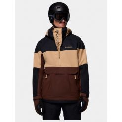Kurtka Narciarska Męska Columbia Coreshot. Brązowe kurtki męskie Columbia, m, bez wzorów, bez kaptura, narciarskie. W wyprzedaży za 849.15 zł.
