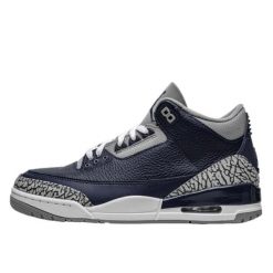 Buty do chodzenia dla dorosłych Air Jordan 3 Retro Georgetown. Niebieskie obuwie sportowe damskie Jordan, bez wzorów, trekkingowe. W wyprzedaży za 1,856.95 zł.