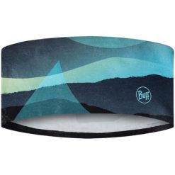 Opaska ThermoNet lekka, kompatybilna z kaskiem. Niebieskie czapki i kapelusze damskie Buff, na zimę, bez wzorów, sportowe. W wyprzedaży za 69.93 zł.