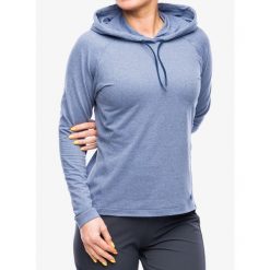 Bluza z kapturem damska Helly Hansen Verglas Light Hoodie. Niebieskie bluzy damskie Helly Hansen, s, bez wzorów, z kapturem. Za 255.99 zł.