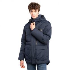 Kurtka zimowa męska Helly Hansen Tromsoe. Niebieskie kurtki męskie Helly Hansen, m, bez wzorów, bez kaptura, narciarskie. W wyprzedaży za 1,333.75 zł.